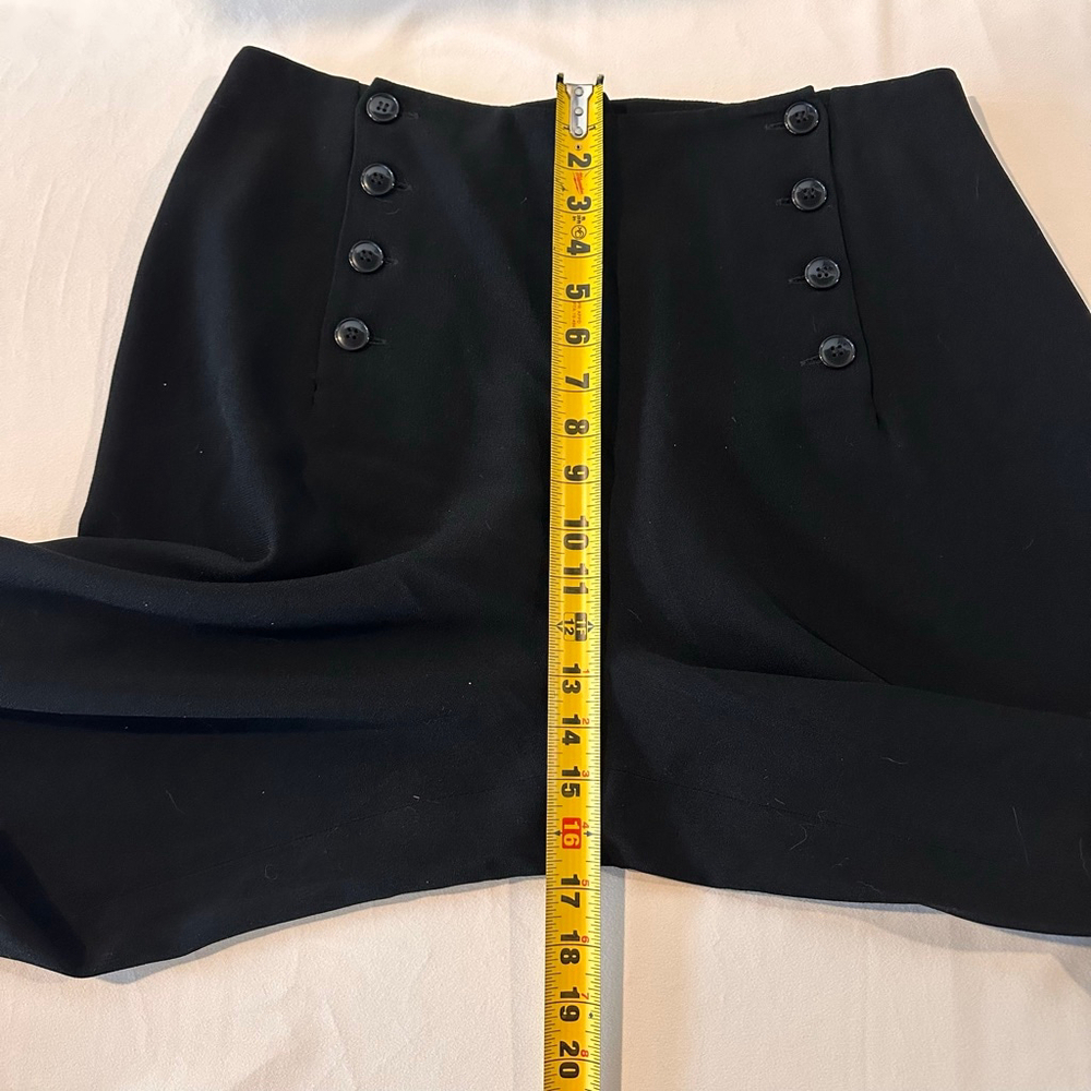 Zelda | Y2K Tailored Sailor Pants | Minimalist Naval Chic| 33” Waist - Picture 6 of 8